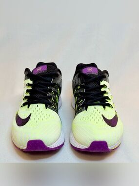 Nike Men's Zoom Elite 8 - Neon Yellow, Black & Purple Accents